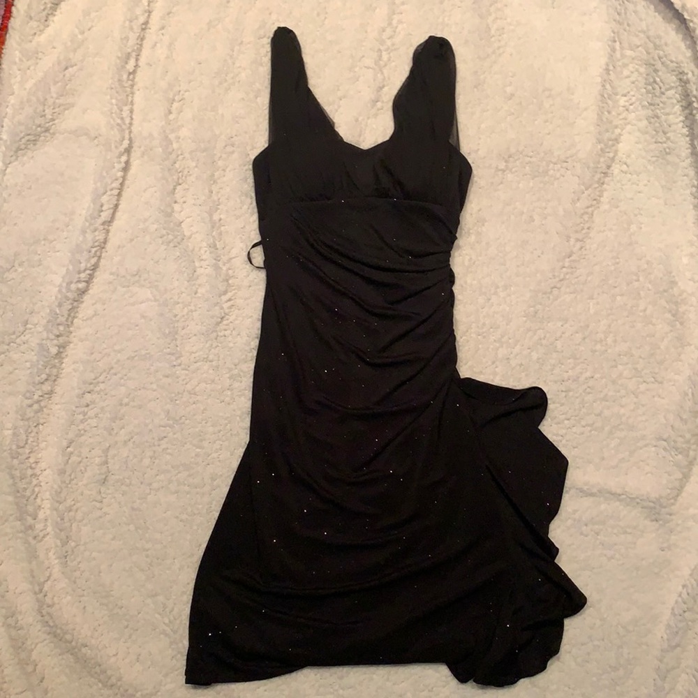 Betsy & Adam black cocktail dress